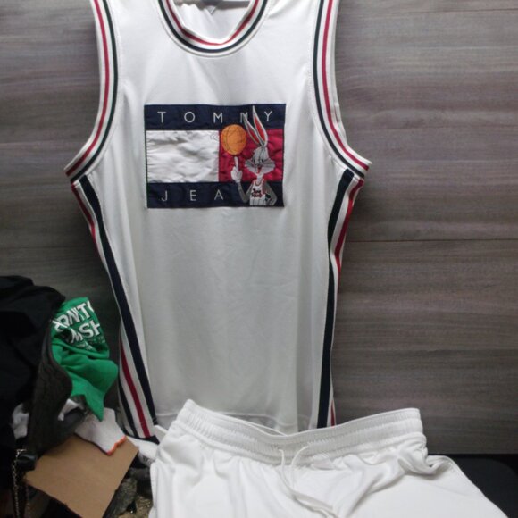 Tommy Hilfiger Other - space jam a new legacy jersey and shorts